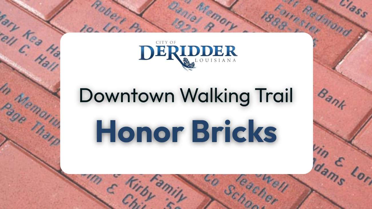 Walking Trail Honor Brick Program