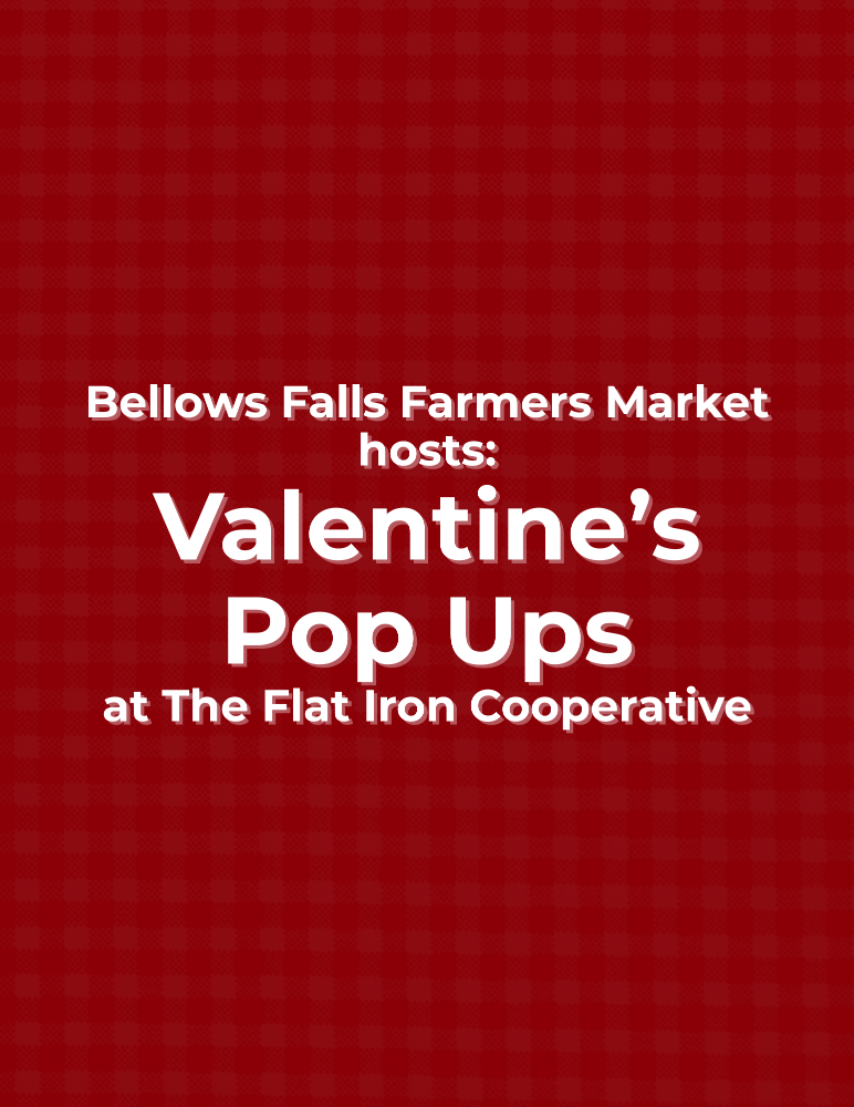 Valentine’s Pop-Up Vendor Opportunities at Flat Iron Cooperative