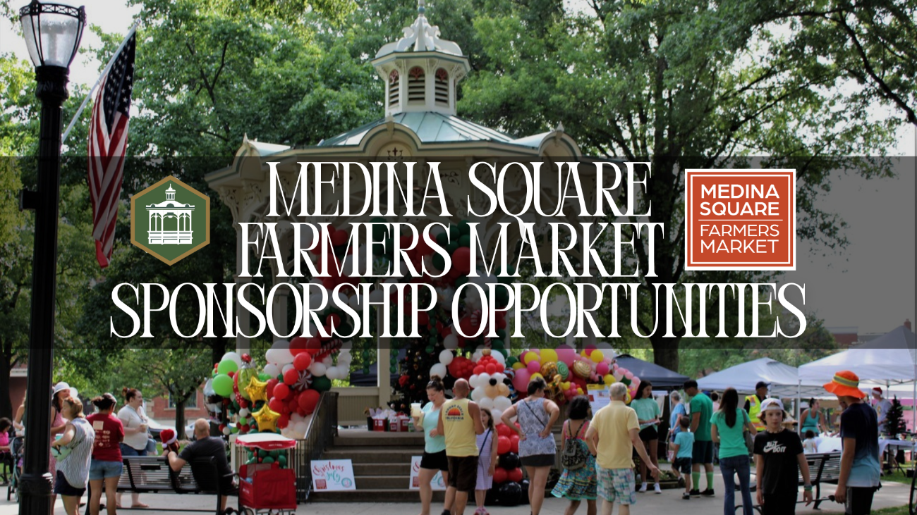 Medina Square Farmers Market Sponsorship Opportunities