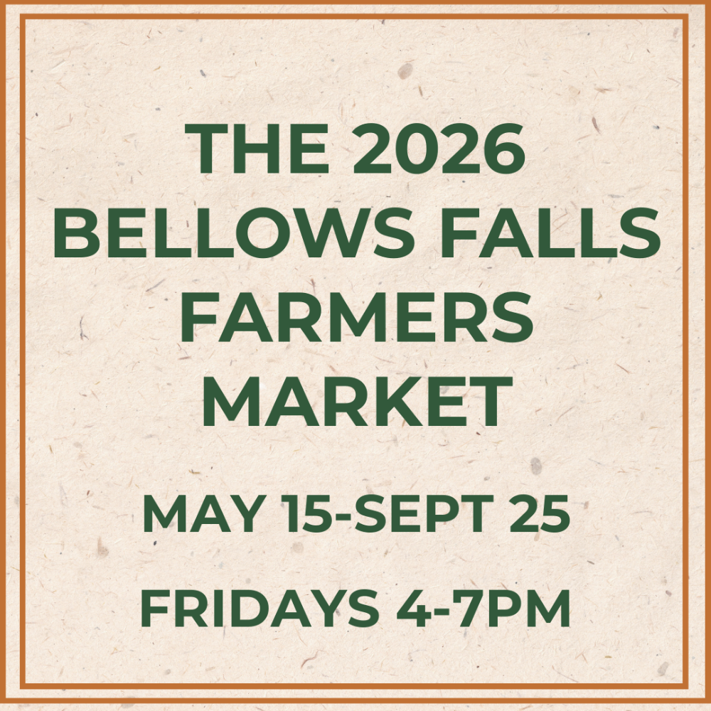 2026 Bellows Falls Farmers Market Vendor Applications
