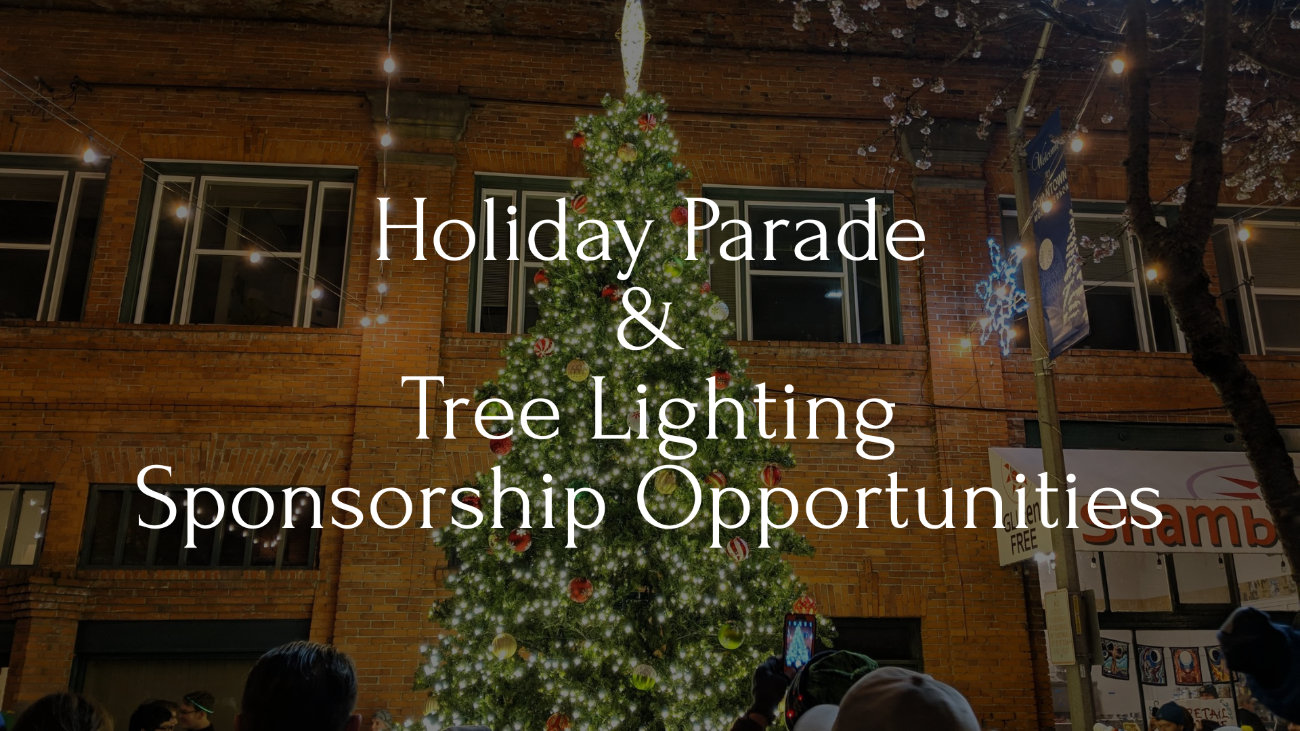 Holiday Parade & Tree Lighting Sponsorship Opportunities