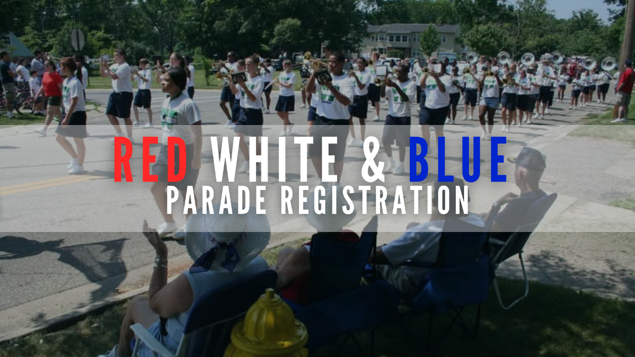 Red, White & Blue Parade Registration
