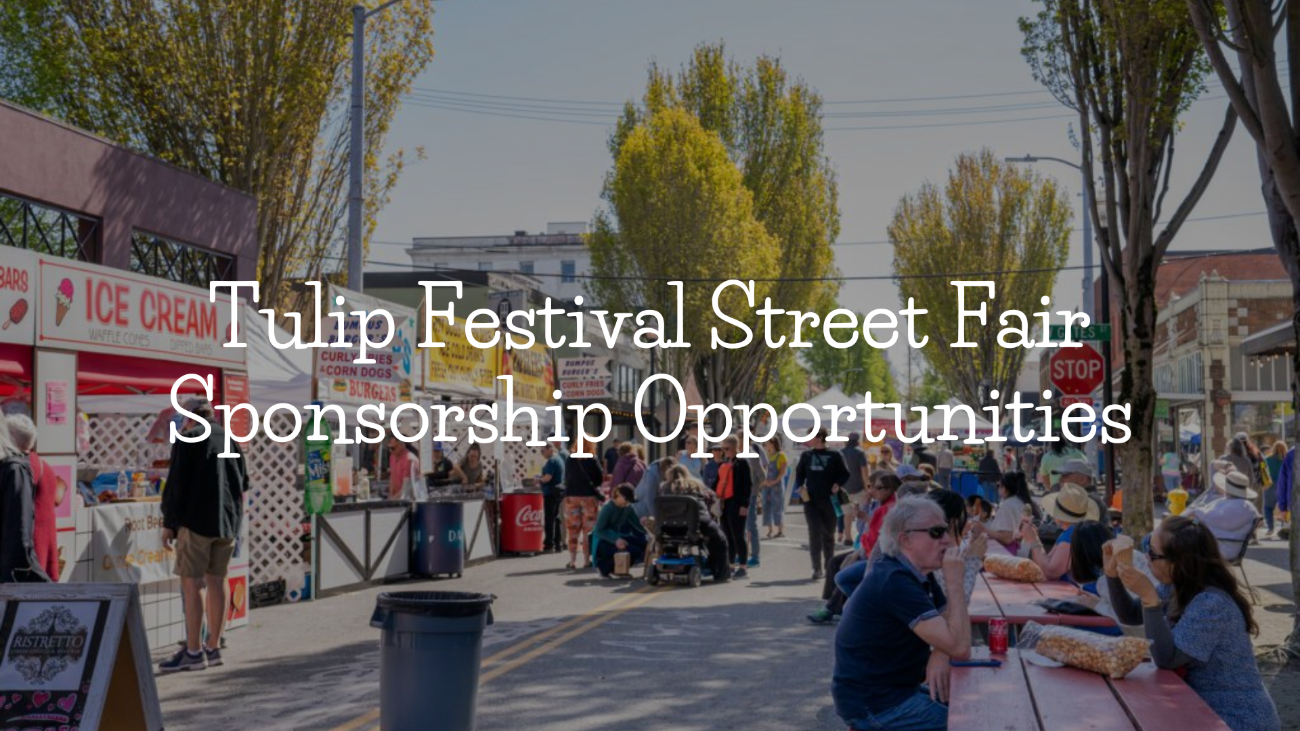 Tulip Festival Street Fair Sponsorship Opportunities