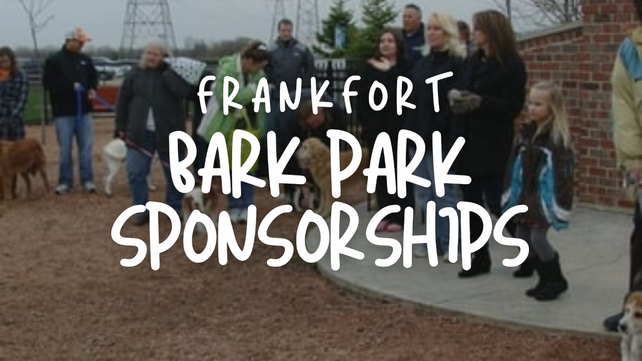 Frankfort Bark Park Banner Sponsorship