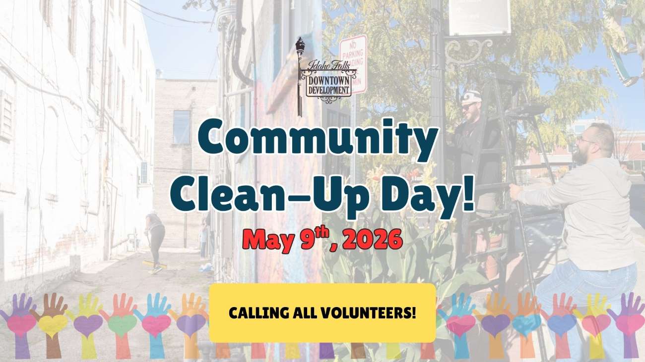 Downtown Idaho Falls Community Clean-Up