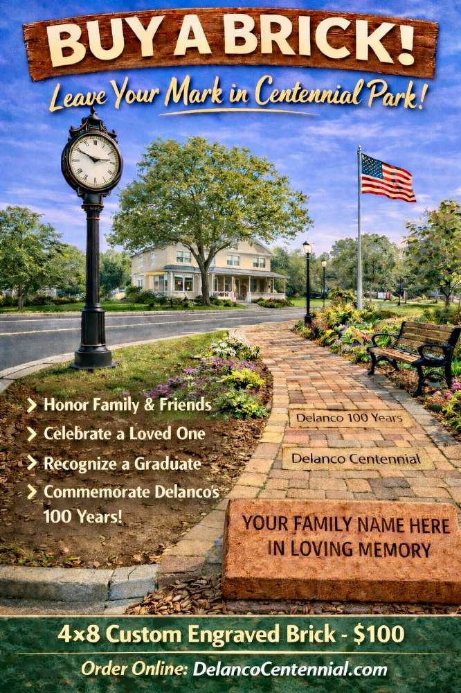 Centennial Park Custom Brick Program