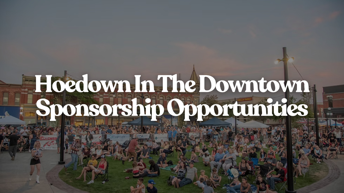 Hoedown in the Downtown Sponsorship Opportunities