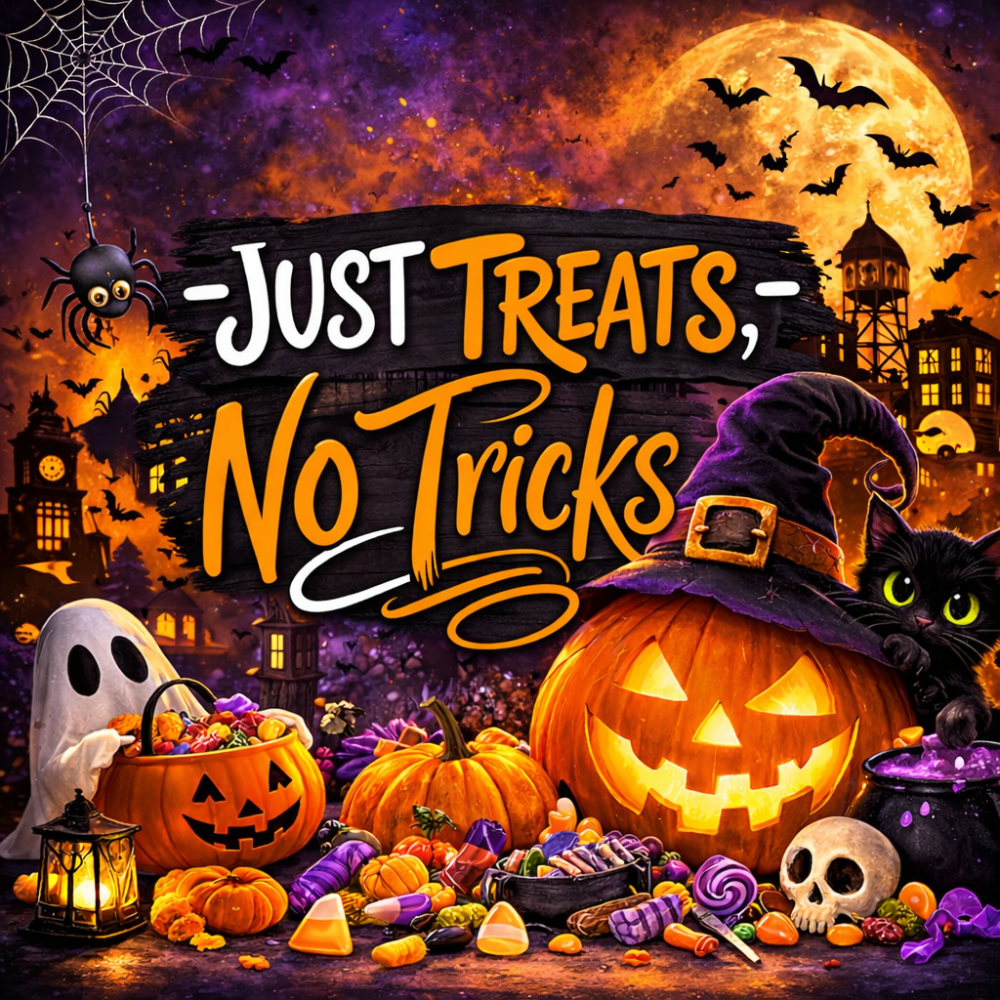 Just Treats, No Tricks - Sponsorship