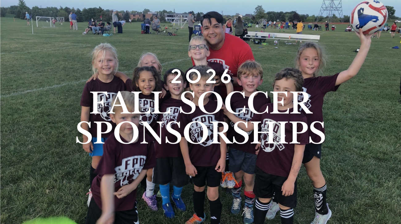 Fall Youth Soccer Sponsorship Opportunities