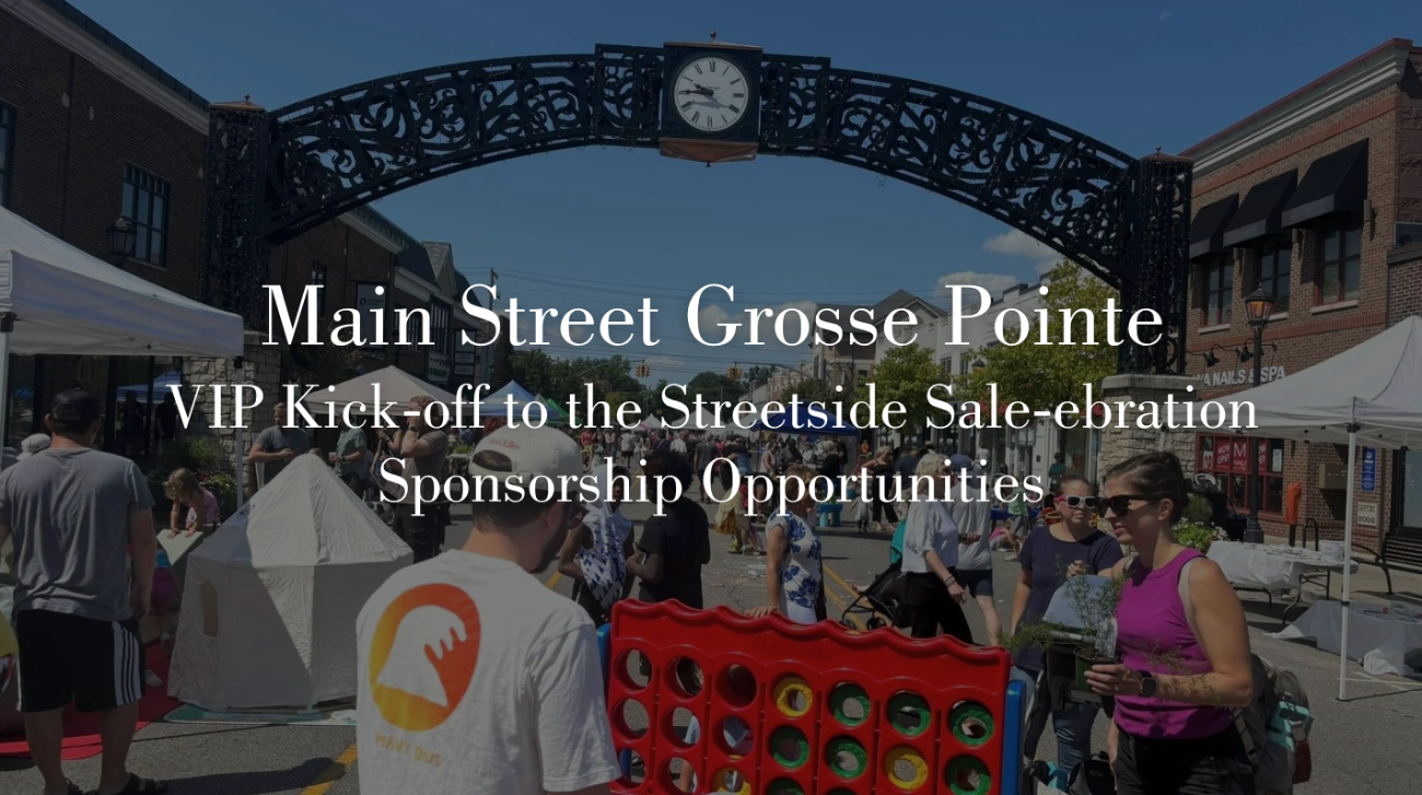 VIP Kick-off to the Streetside Sale-ebration Sponsorship Opportunities