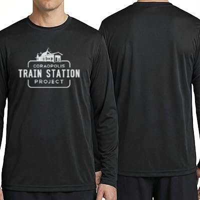 Coraopolis Train Station Long Sleeve T-Shirt
