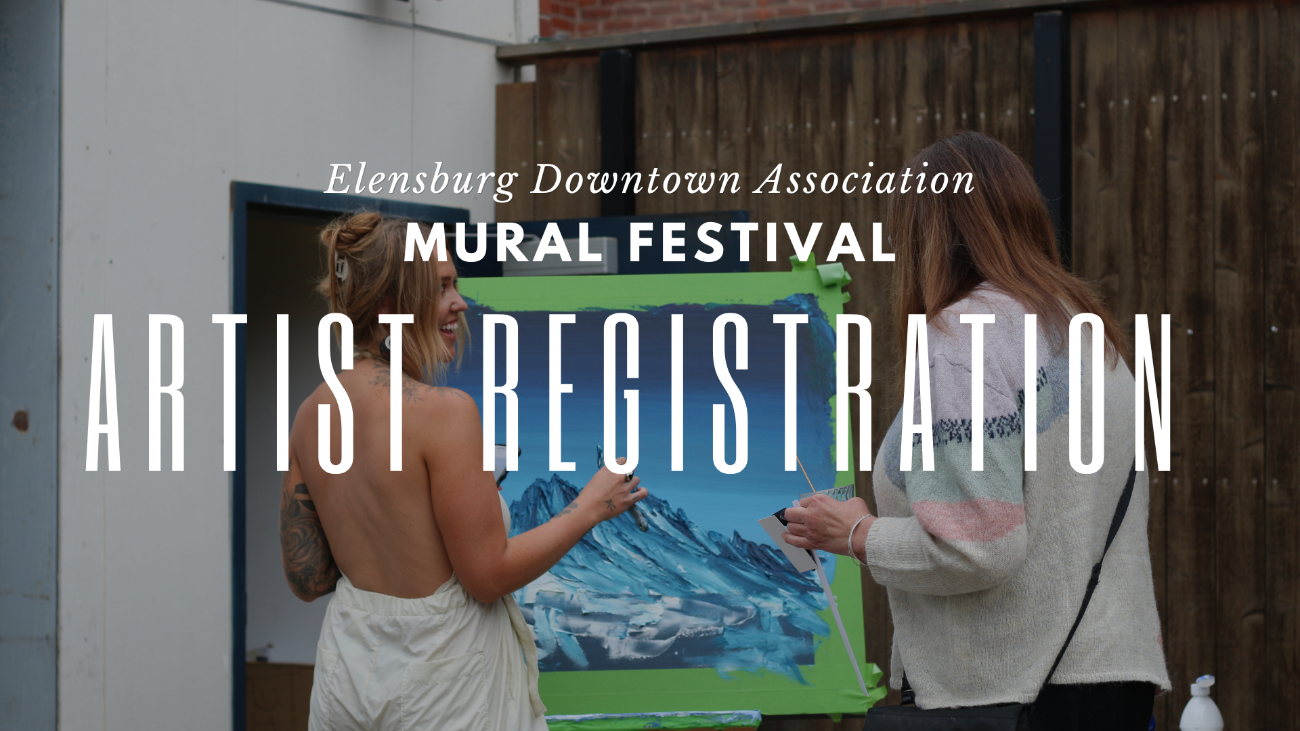 Ellensburg Mural Festival Artist Application Opportunities