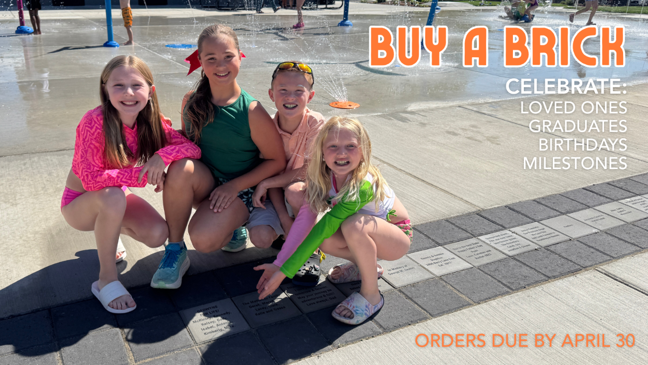 Colburn Park Splash Pad: Buy a Brick Program
