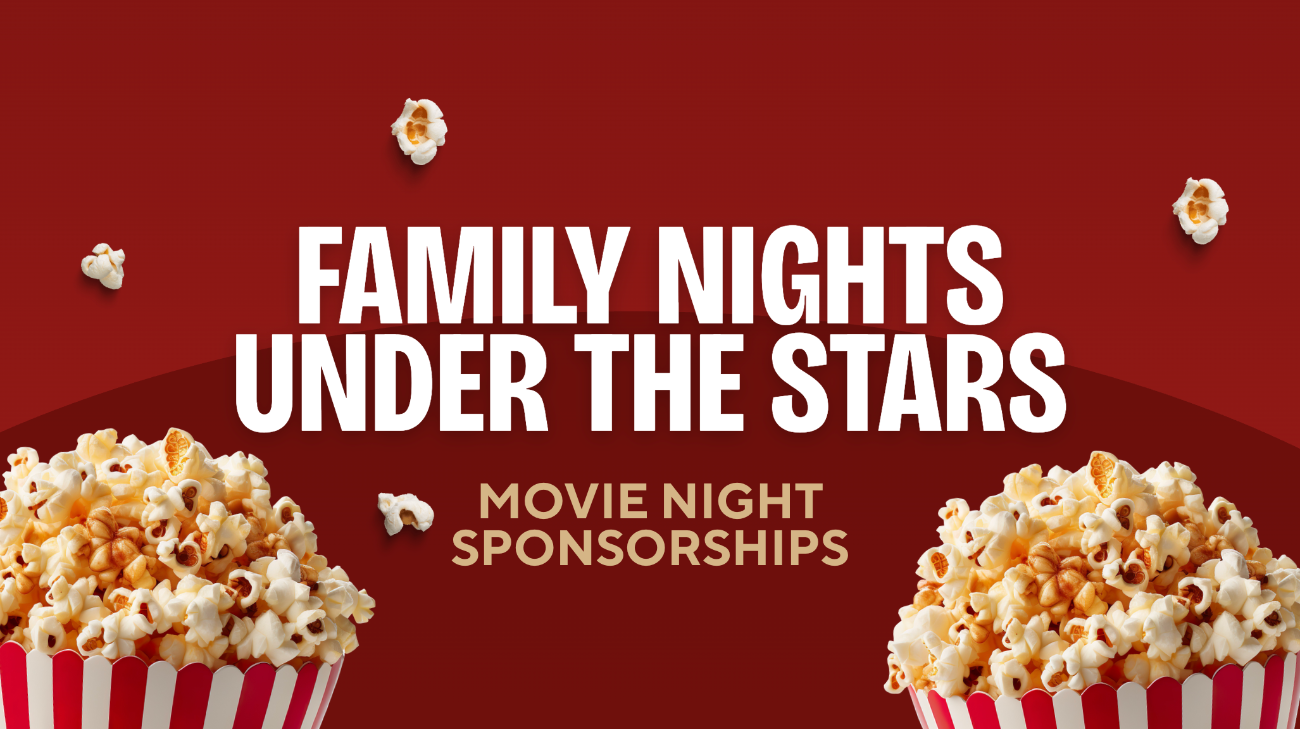 Family Nights Under the Stars - Movie Night Sponsorships