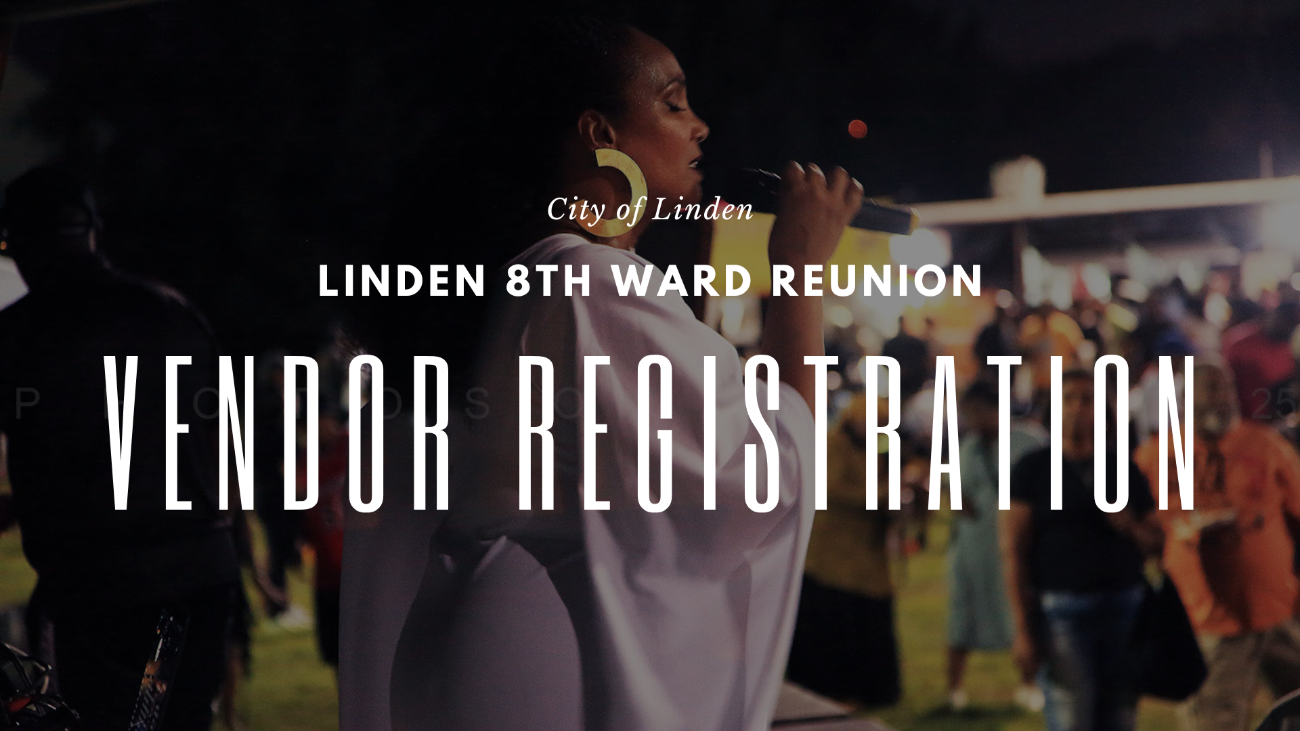 Linden 8th Ward Reunion Vendor/VIP Section Registration