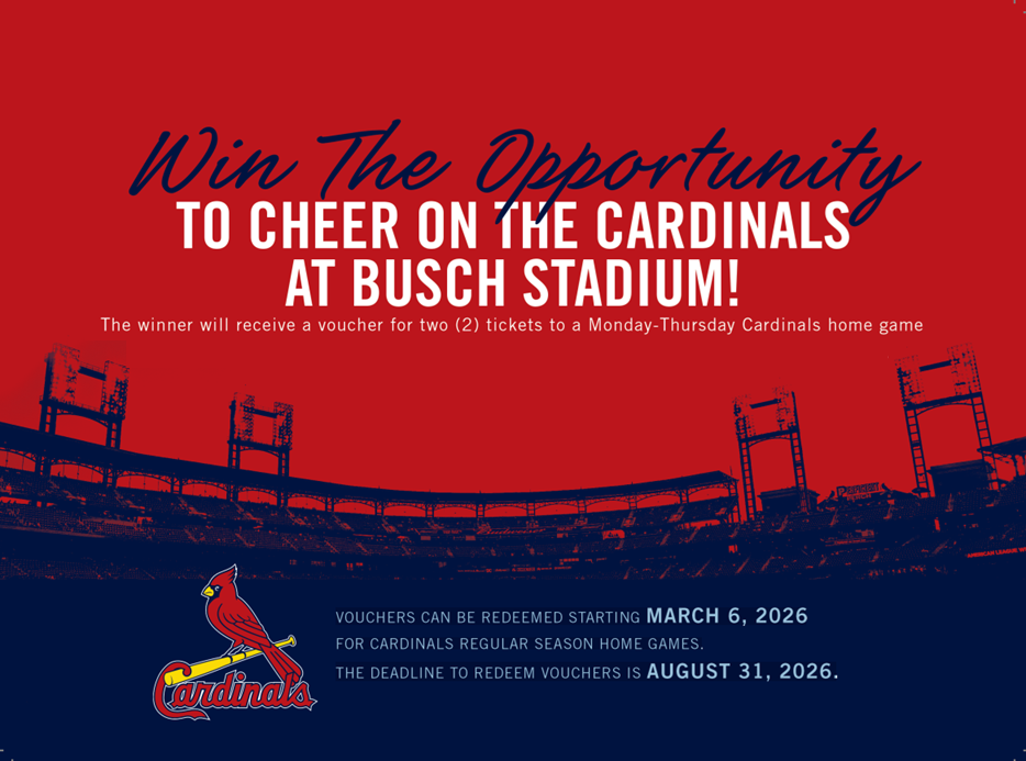 WIN ST. LOUIS CARDINALS TICKETS - IN SUPPORT OF THE ROUND LAKE BEACH POLICE FOUNDATION