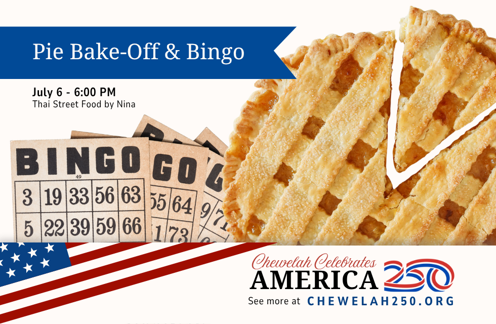 Pie Bake Off & BINGO