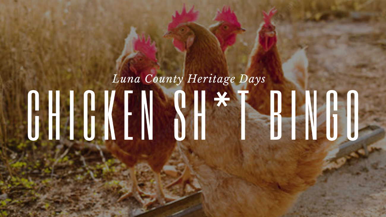 Chicken Sh*t (poop!!) Bingo