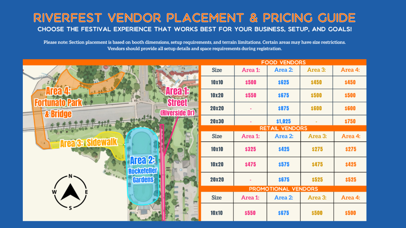 Riverfest 2026 Vendor Registration