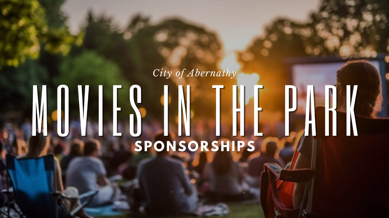 Movies in the Park Sponsorship Opportunities
