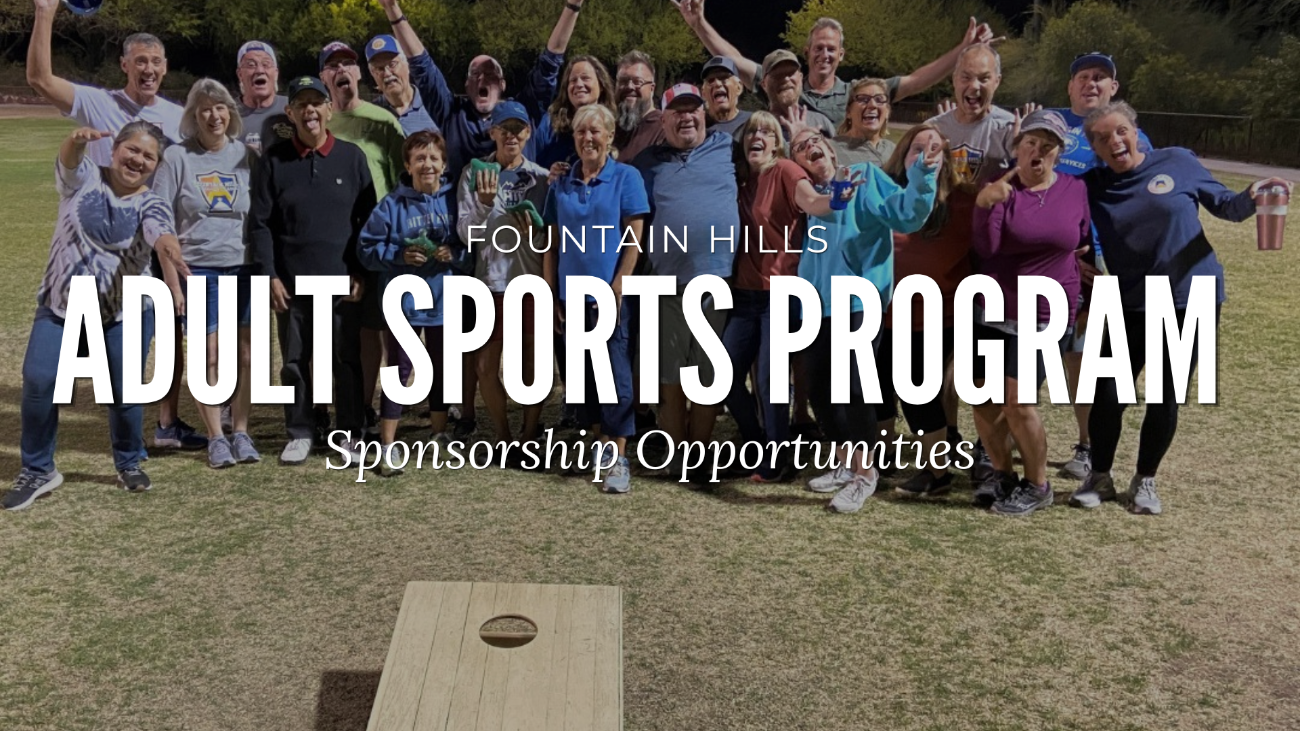 Adult Sports Program Sponsorship Opportunities