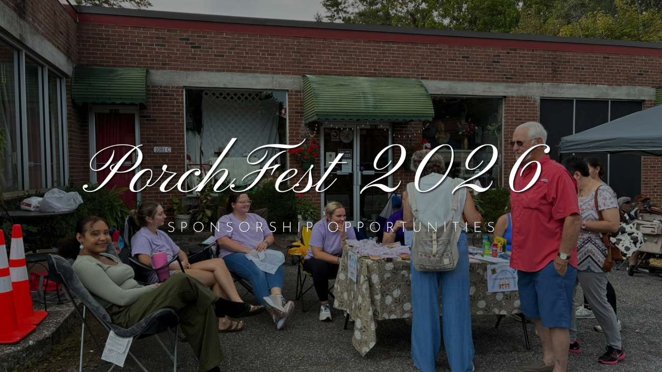 PorchFest 2026 Sponsorships