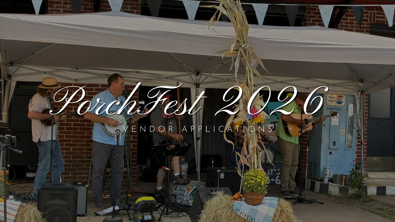 PorchFest 2026 Vendor Applications
