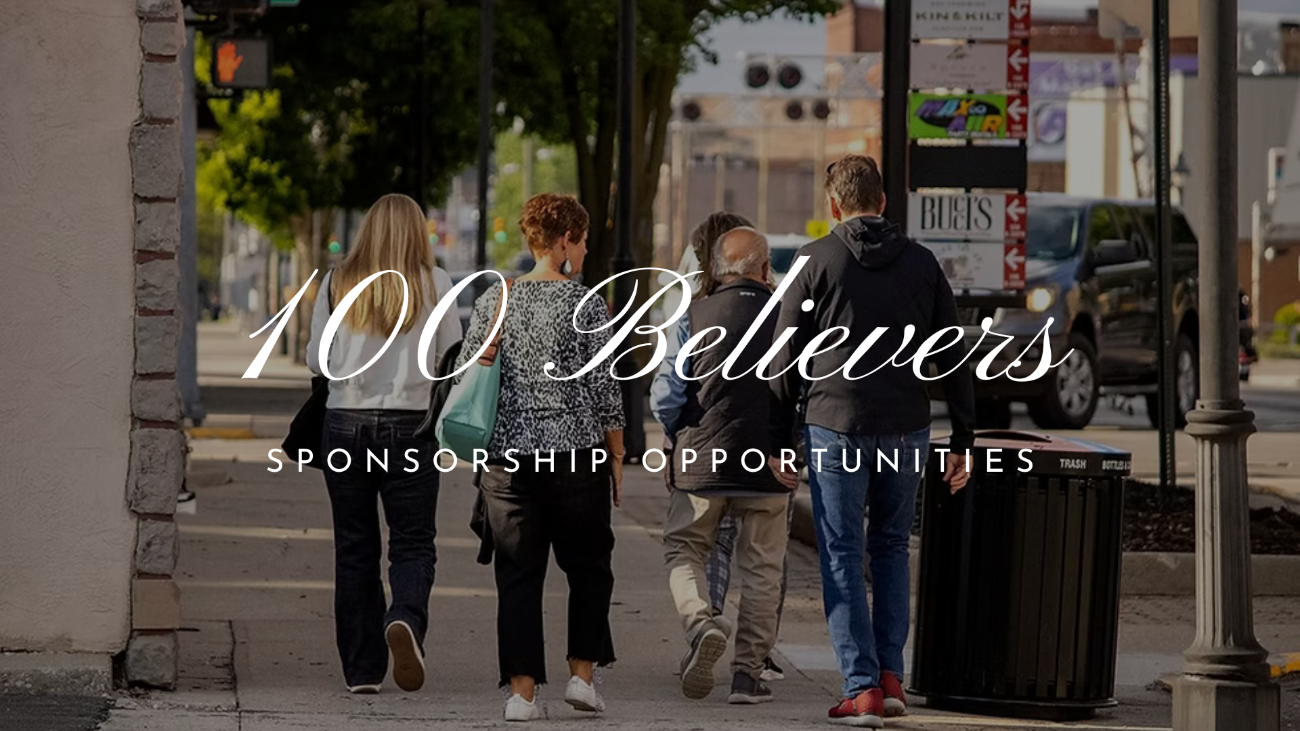 100 Believers Fundraiser Opportunities