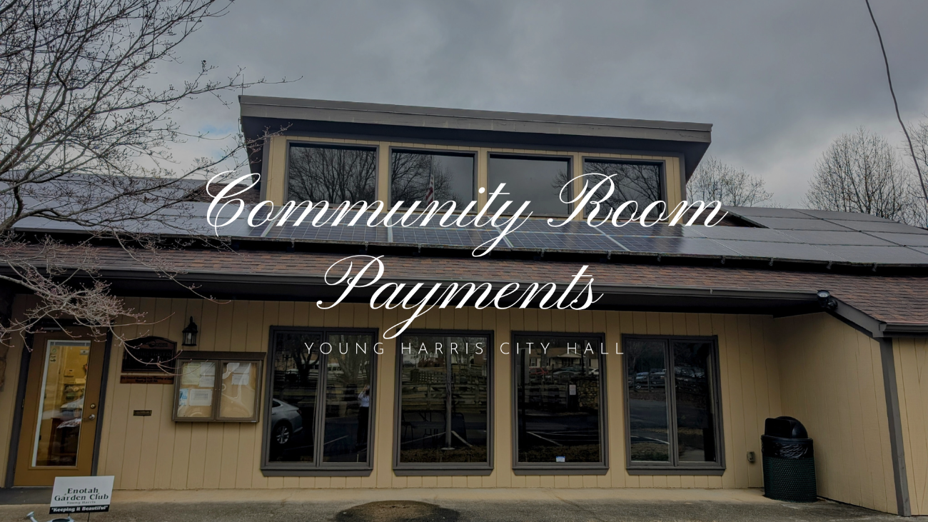 Community Room Rental Payments