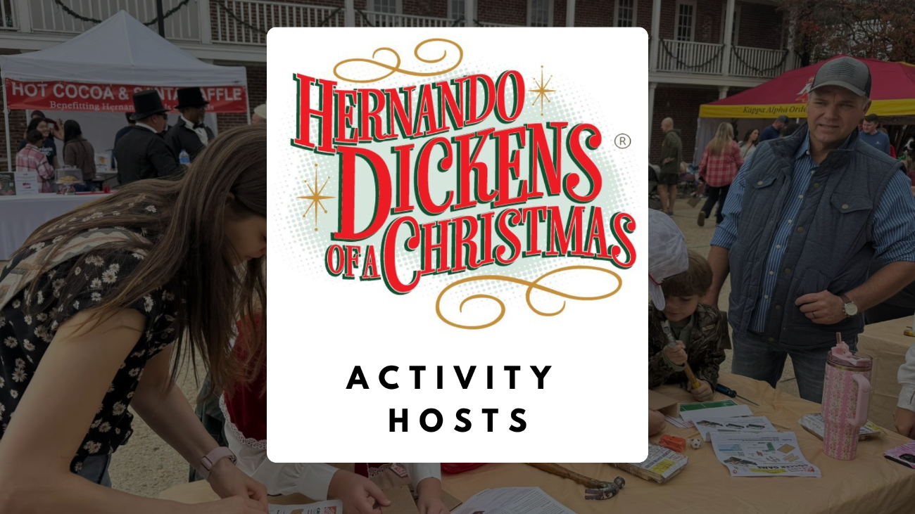 Activity Hosts for Hernando Dickens of a Christmas