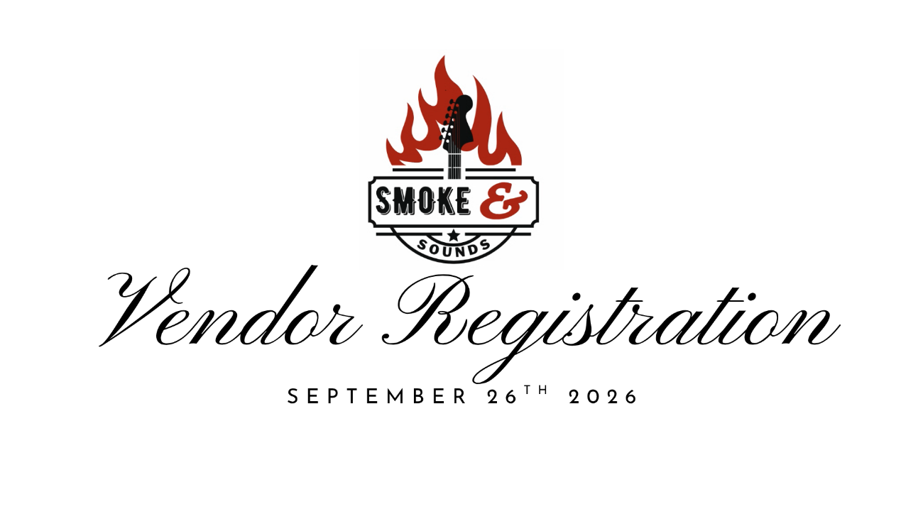 Smoke & Sound Vendor Registration