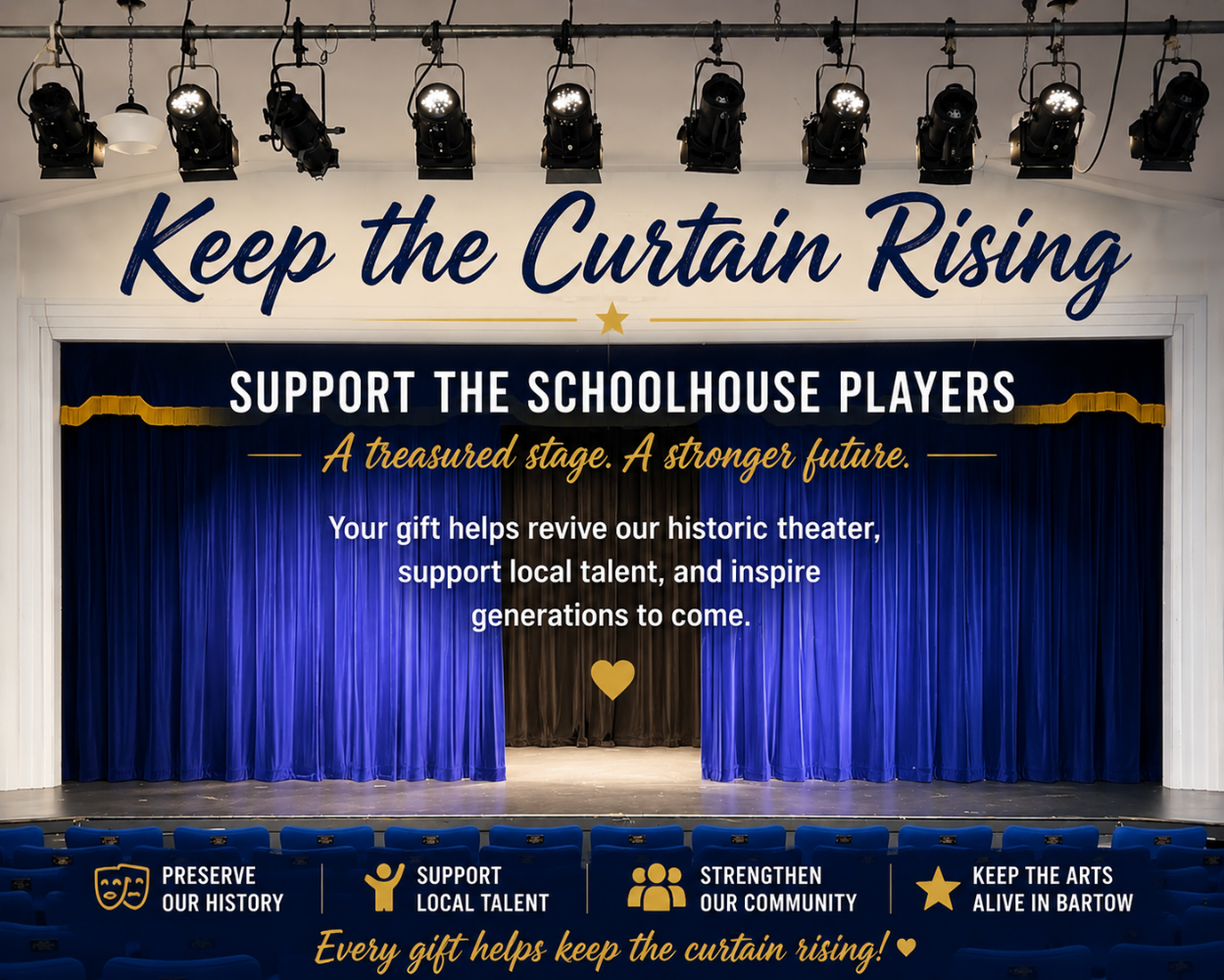 The Schoolhouse Players Sponsorship