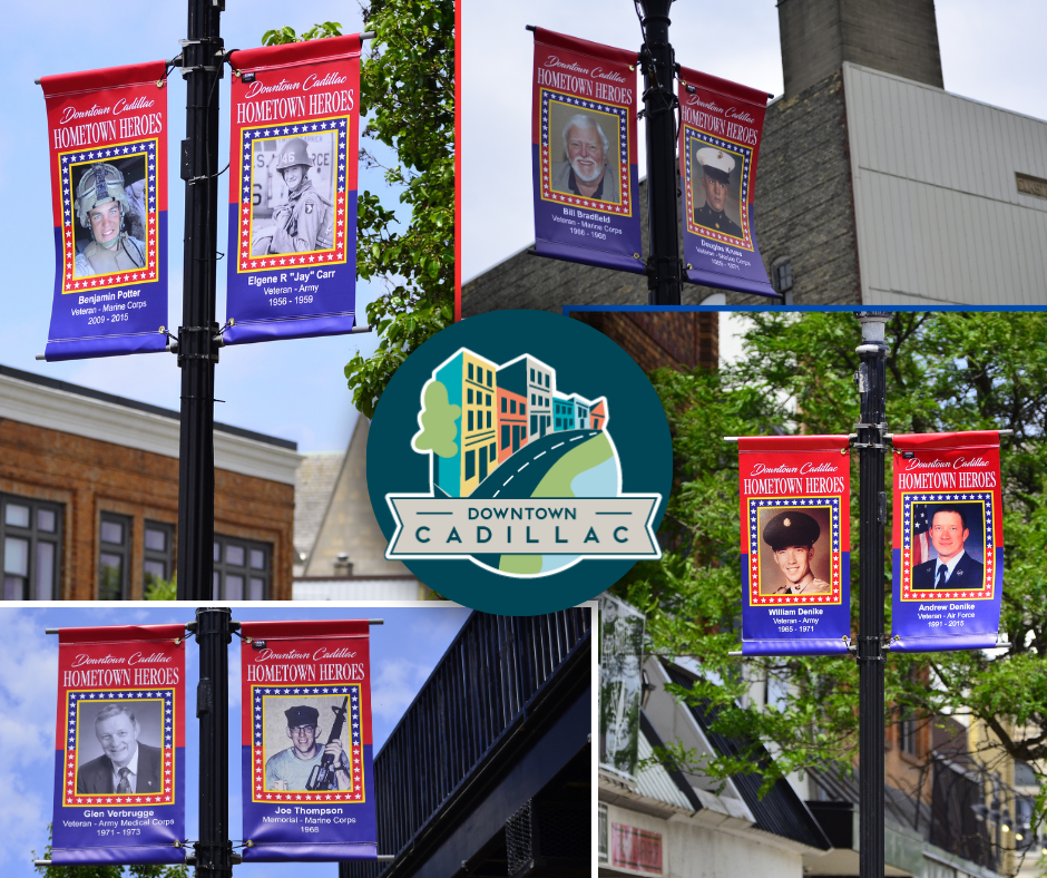 2027 Downtown Cadillac Hometown Heroes Banner Program 