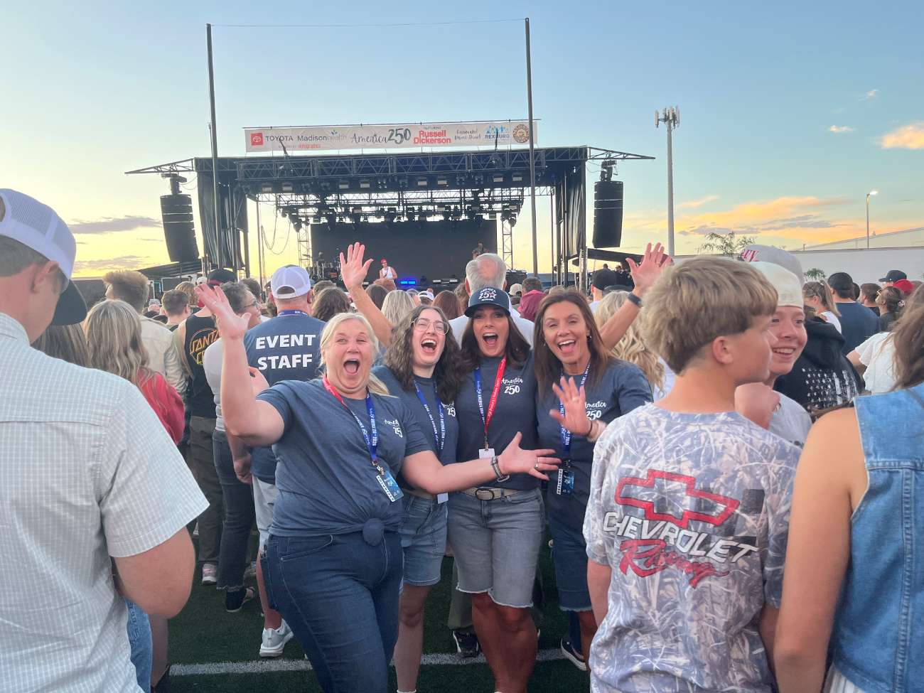America 250: Russell Dickerson Concert (Volunteers)