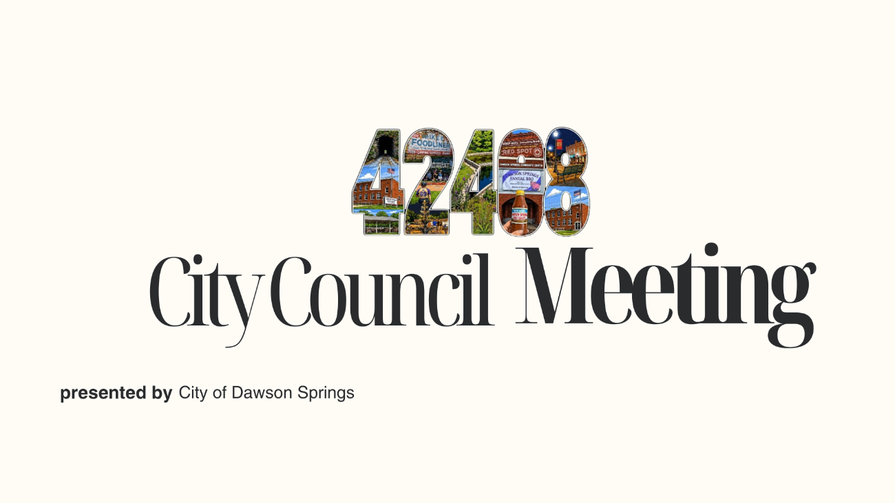 Dawson Springs City Council Meetings