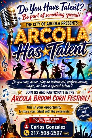 Arcola Has Talent Registrations