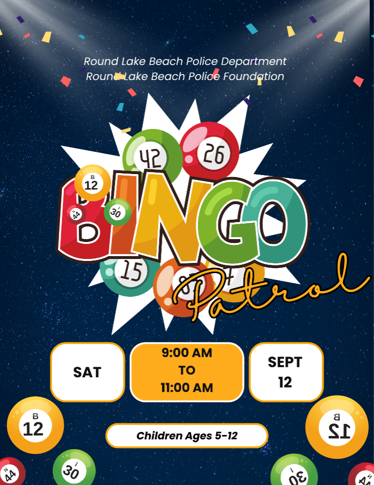 BINGO Patrol: Bingo with the Police!