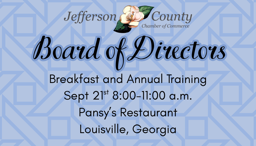 Board of Directors Breakfast and Annual Training