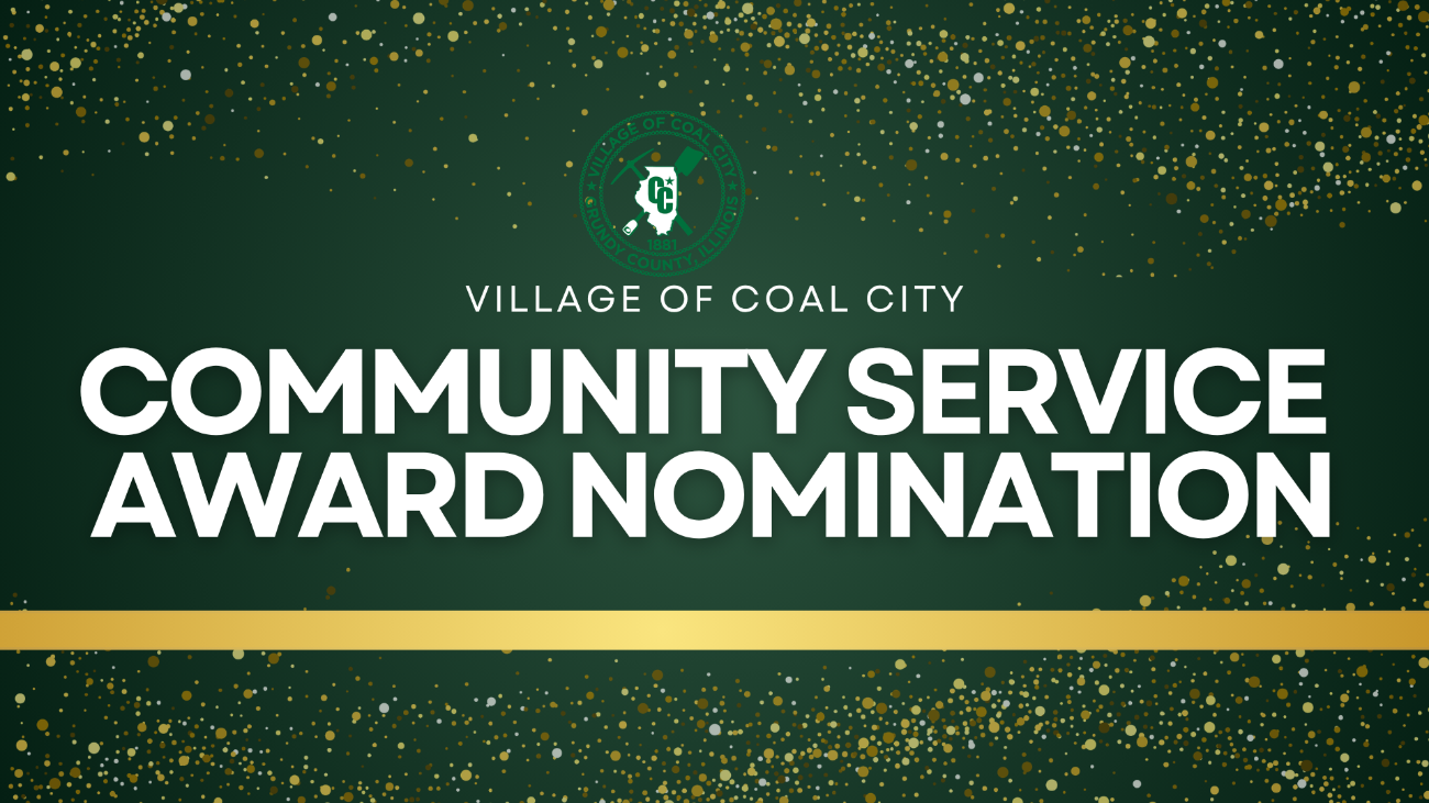Community Service Award Nomination