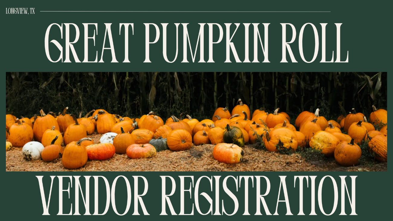 2026 Great Pumpkin Roll Vendor Registration