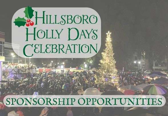 Hillsboro Holly Days Celebration Sponsorships