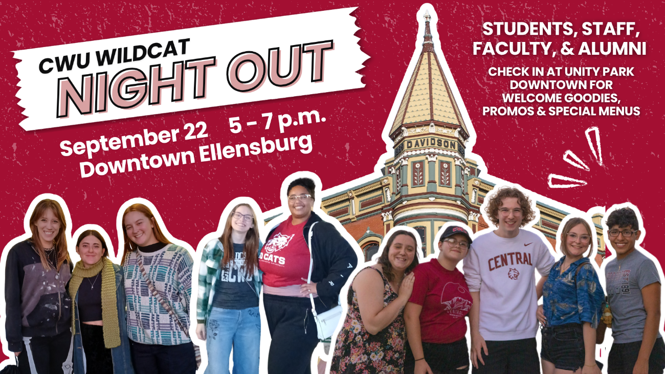 CWU Wildcat Night Out - Volunteer Sign-Up