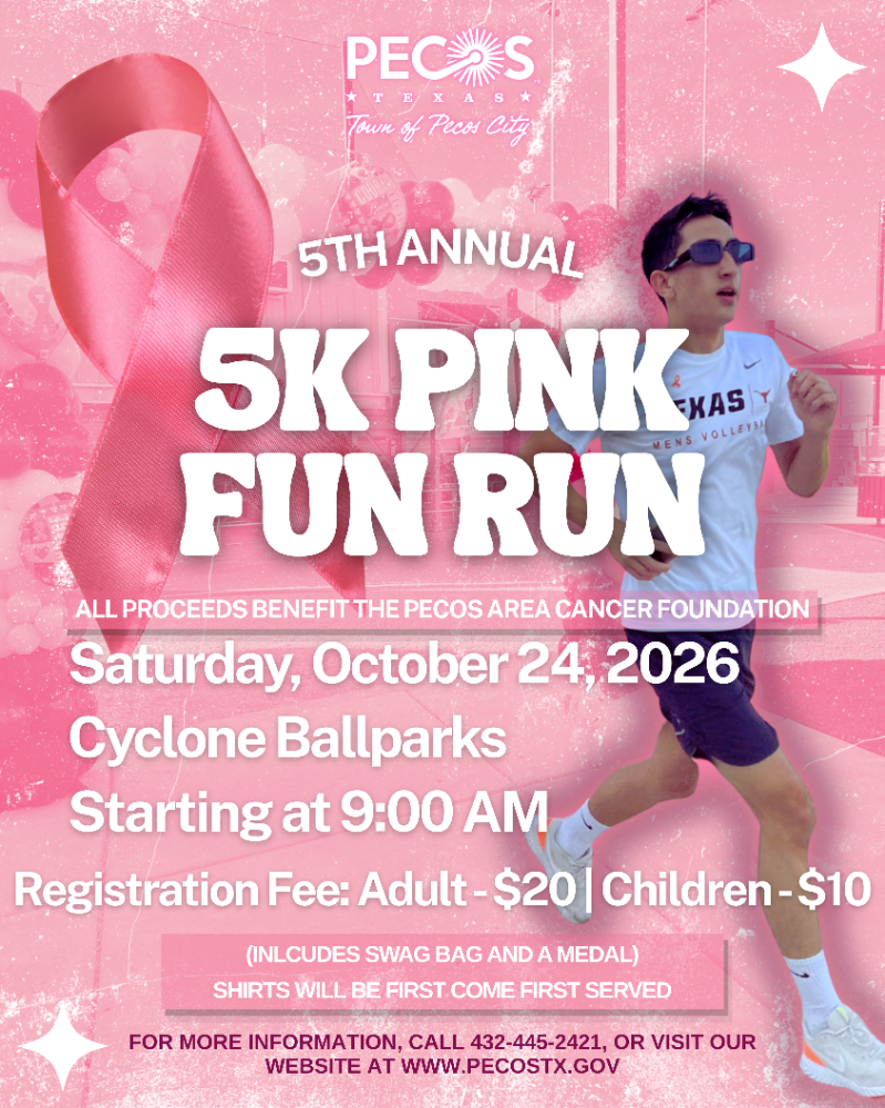 5th Annual 5K Pink Fun Run Sponsorship 
