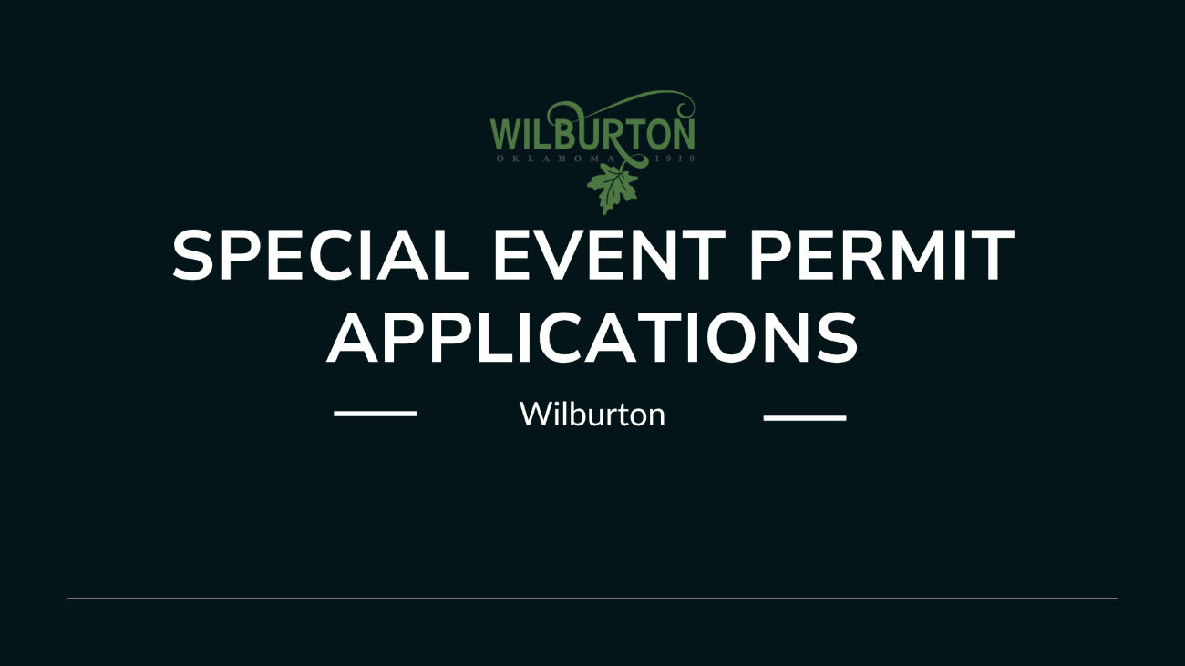 Special Event Permit Applications
