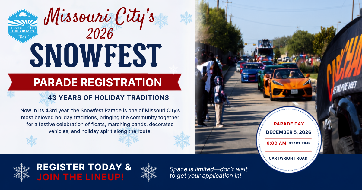2026 SnowFest Parade Registration