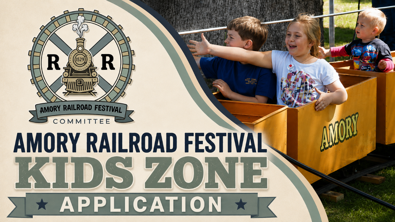 Amory Railroad Festival Kids Zone Application