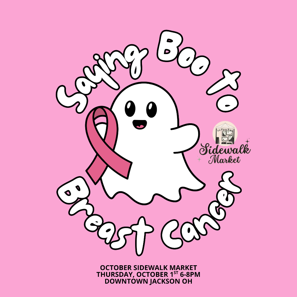 October Sidewalk Market: Boo to Breast Cancer