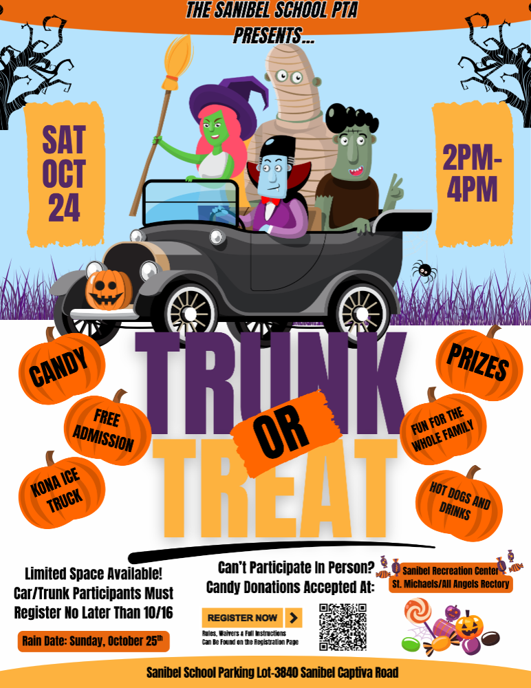 Sanibel School Trunk or Treat