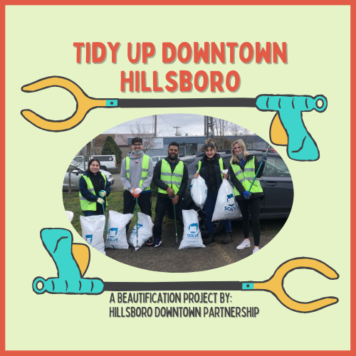 Tidy Up Downtown Hillsboro Sponsorships