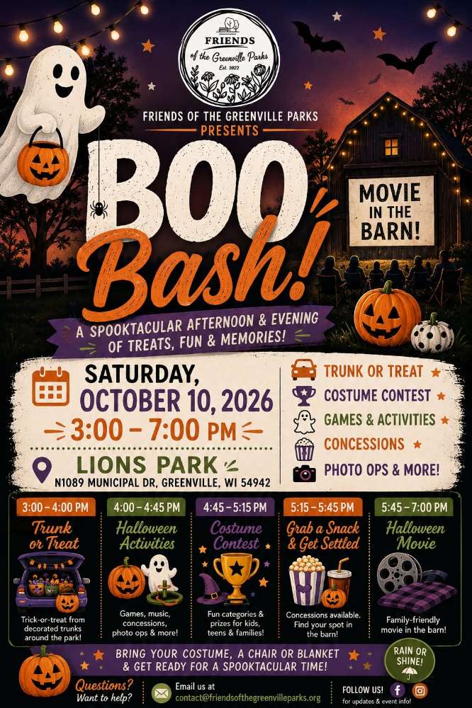 Boo Bash – Trunk or Treat Sign-Up